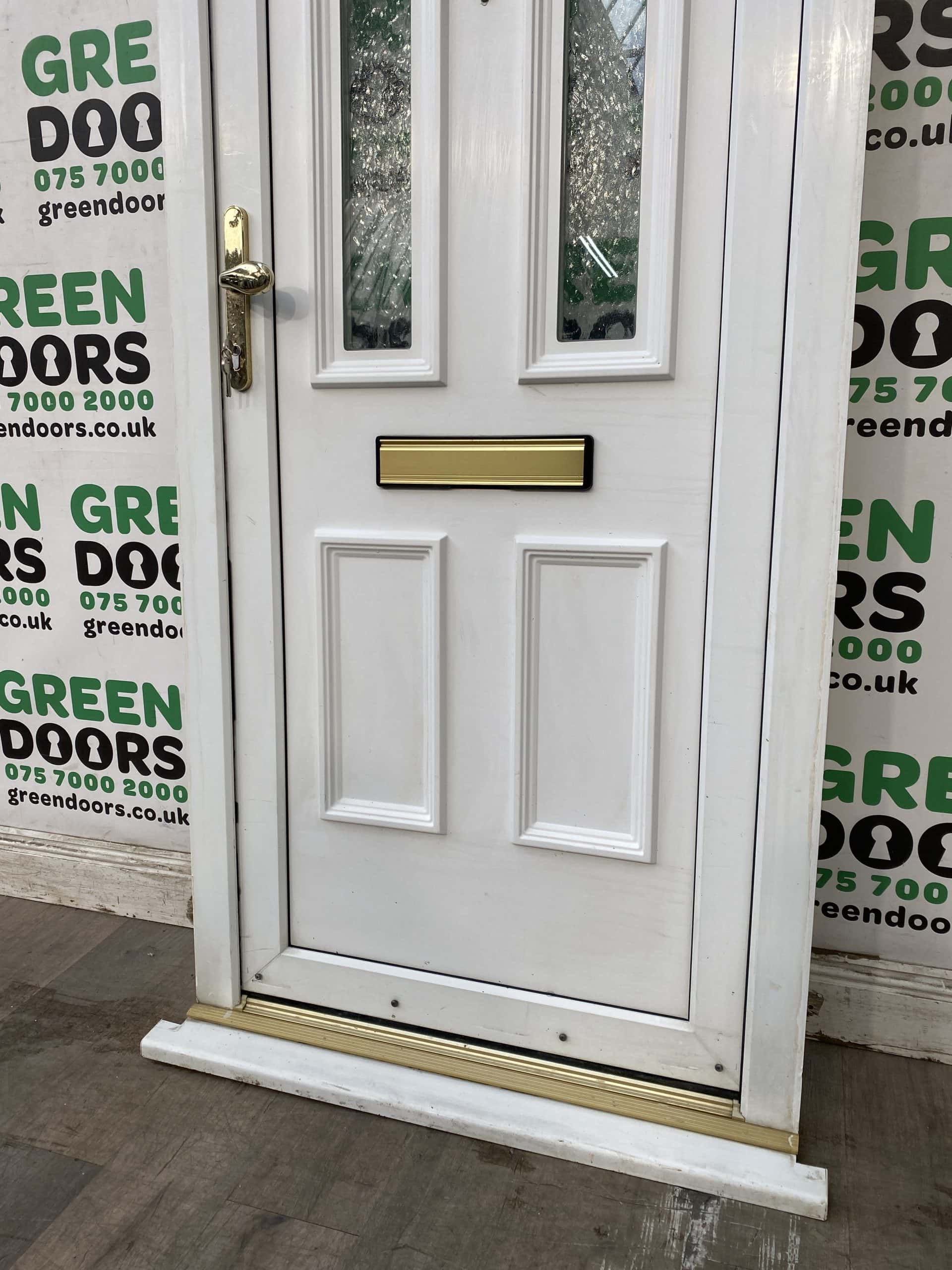 Vufold Ultimate 1.44m Malmo Grey Front Door with single