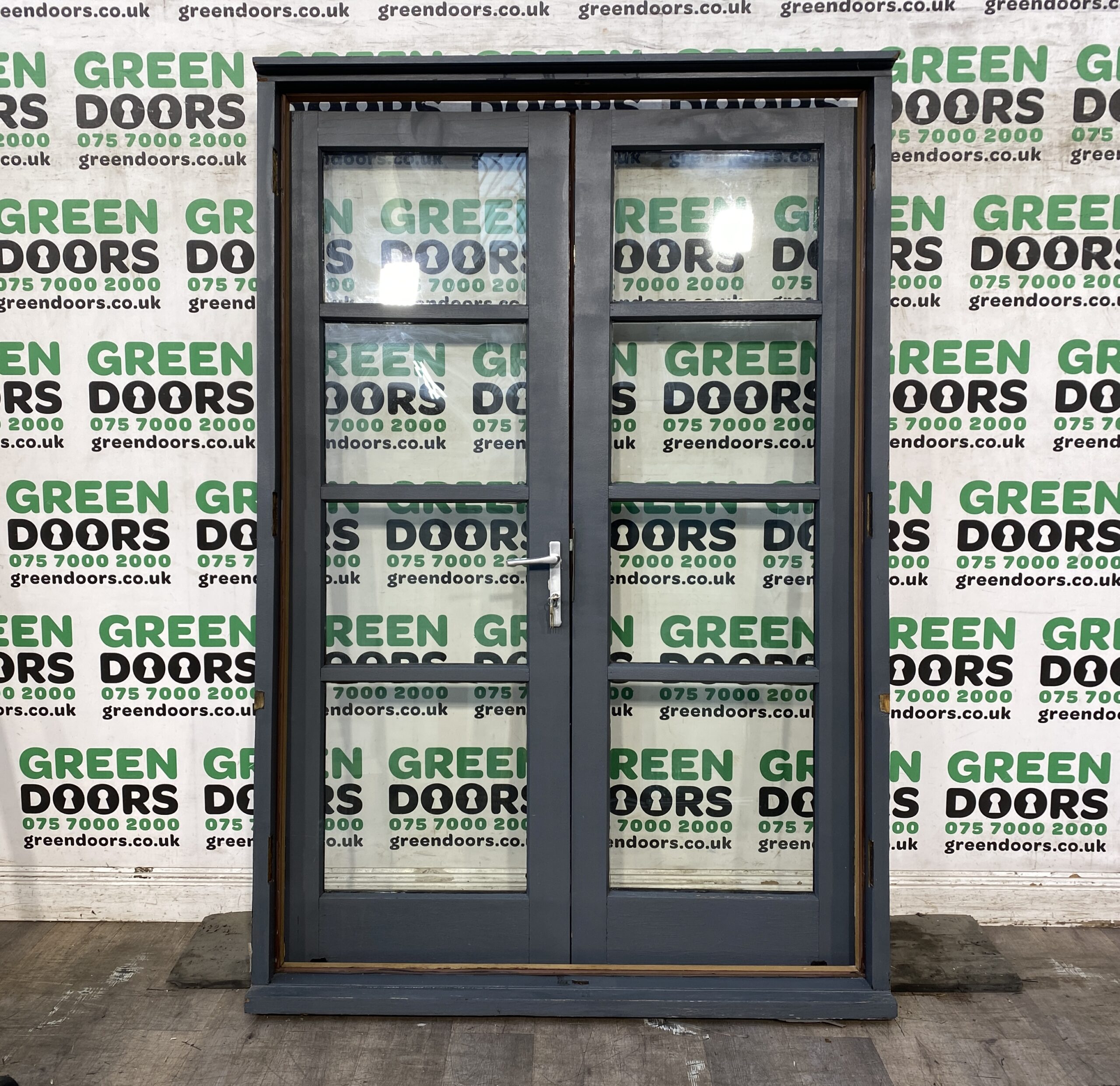 HARDWOOD HERITAGE FRENCH DOORS  EXTERNAL EXTERIOR DOUBLE GLAZED SOLID OAK TIMBER