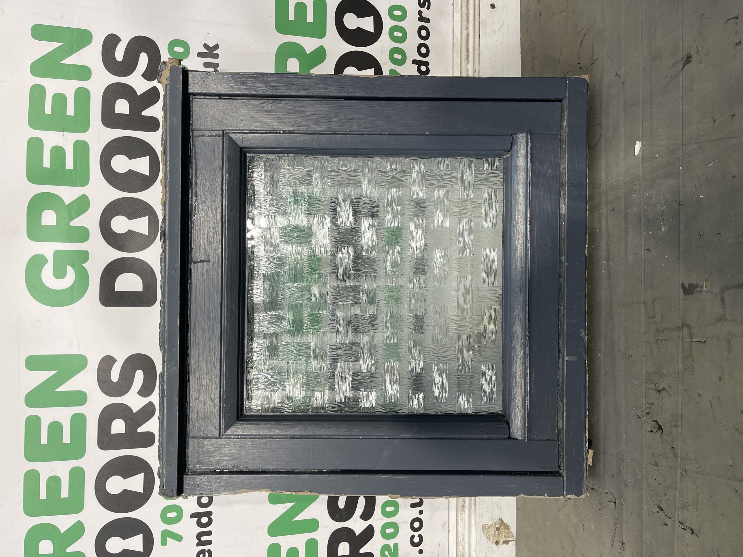 BATHROOM TOP HUNG WINDOW FROSTED GLASS DOUBLE GLAZED TIMBER WOODEN GREY CASEMENT