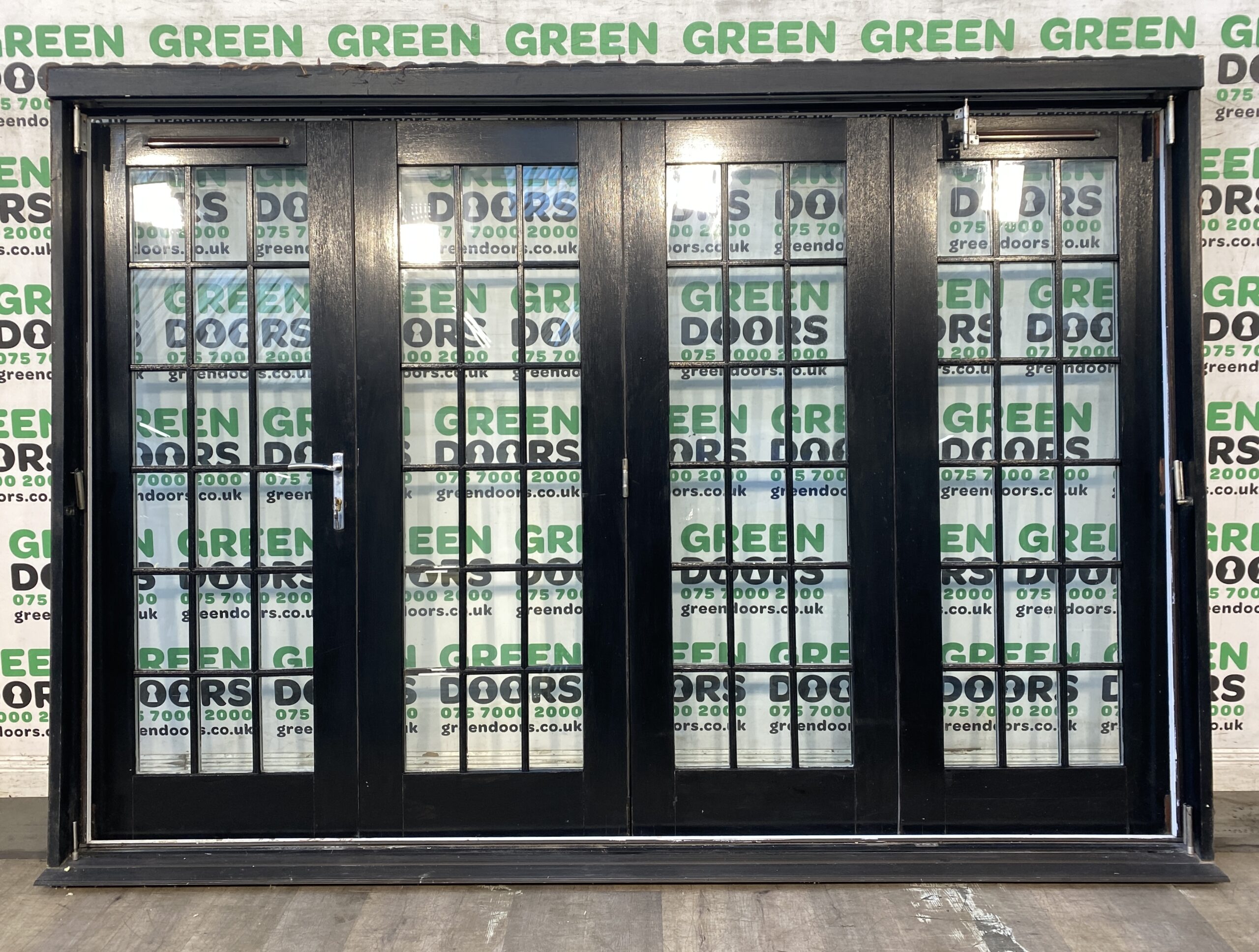 Hardwood Bi-folding doors