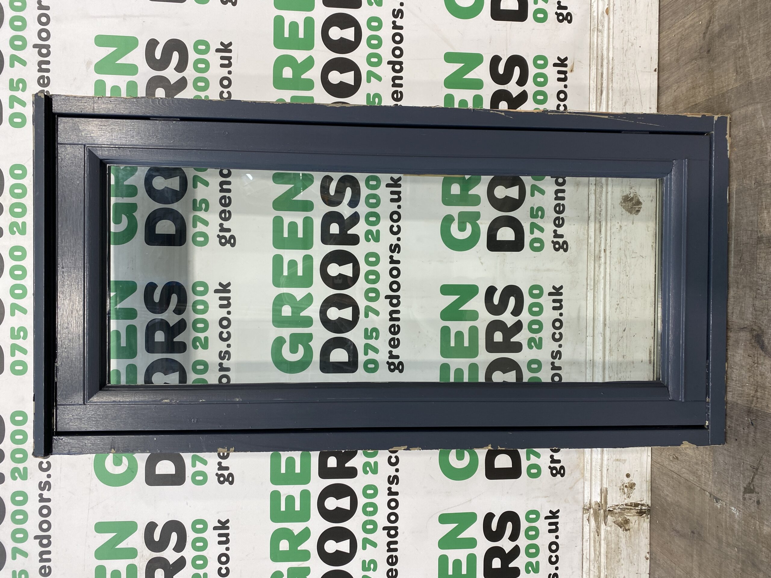 GREY WOODEN CASEMENT WINDOW RATIONEL EXTERNAL HIGH QUALITY EXTERNAL USED