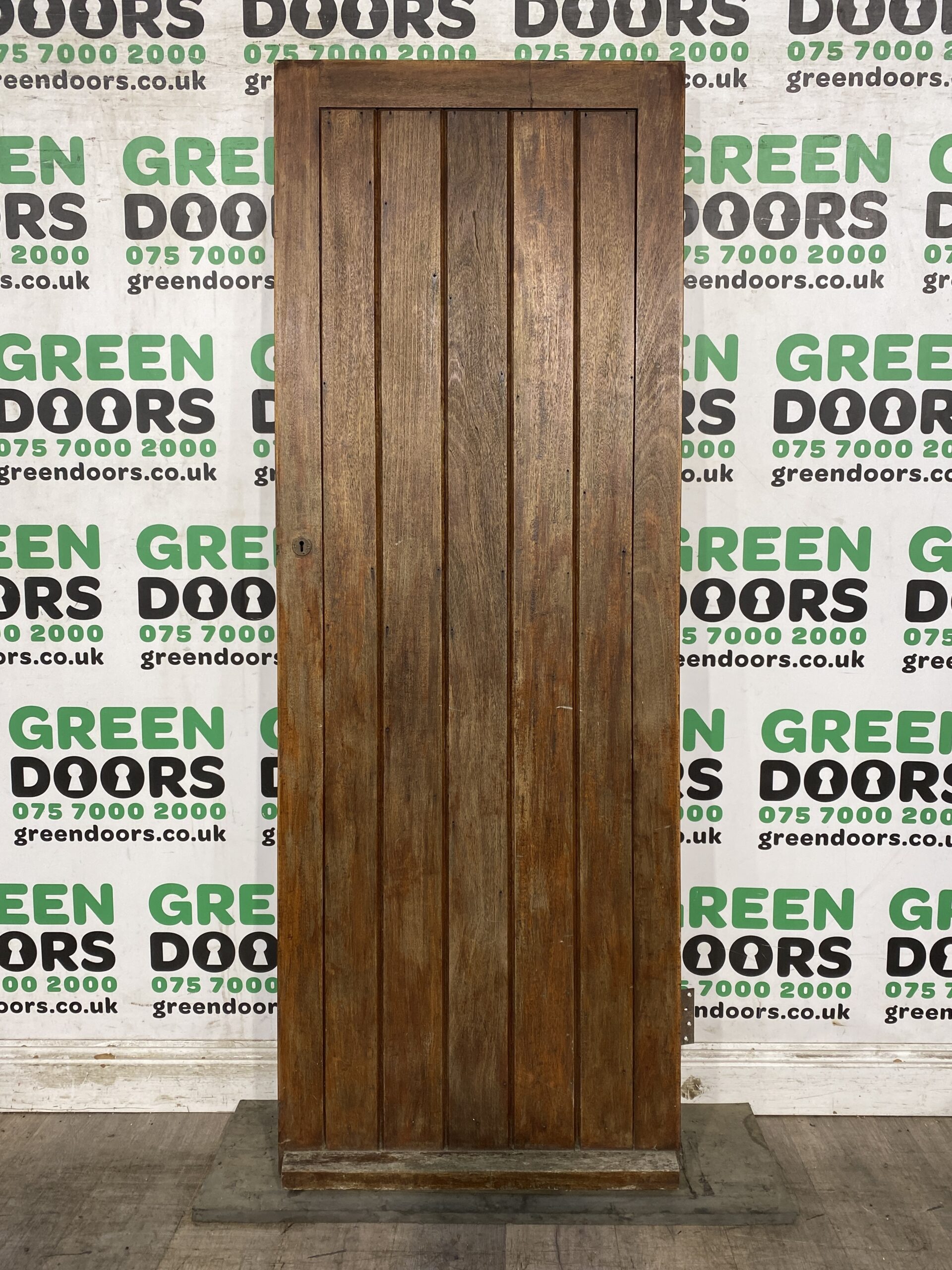 Wooden Back door