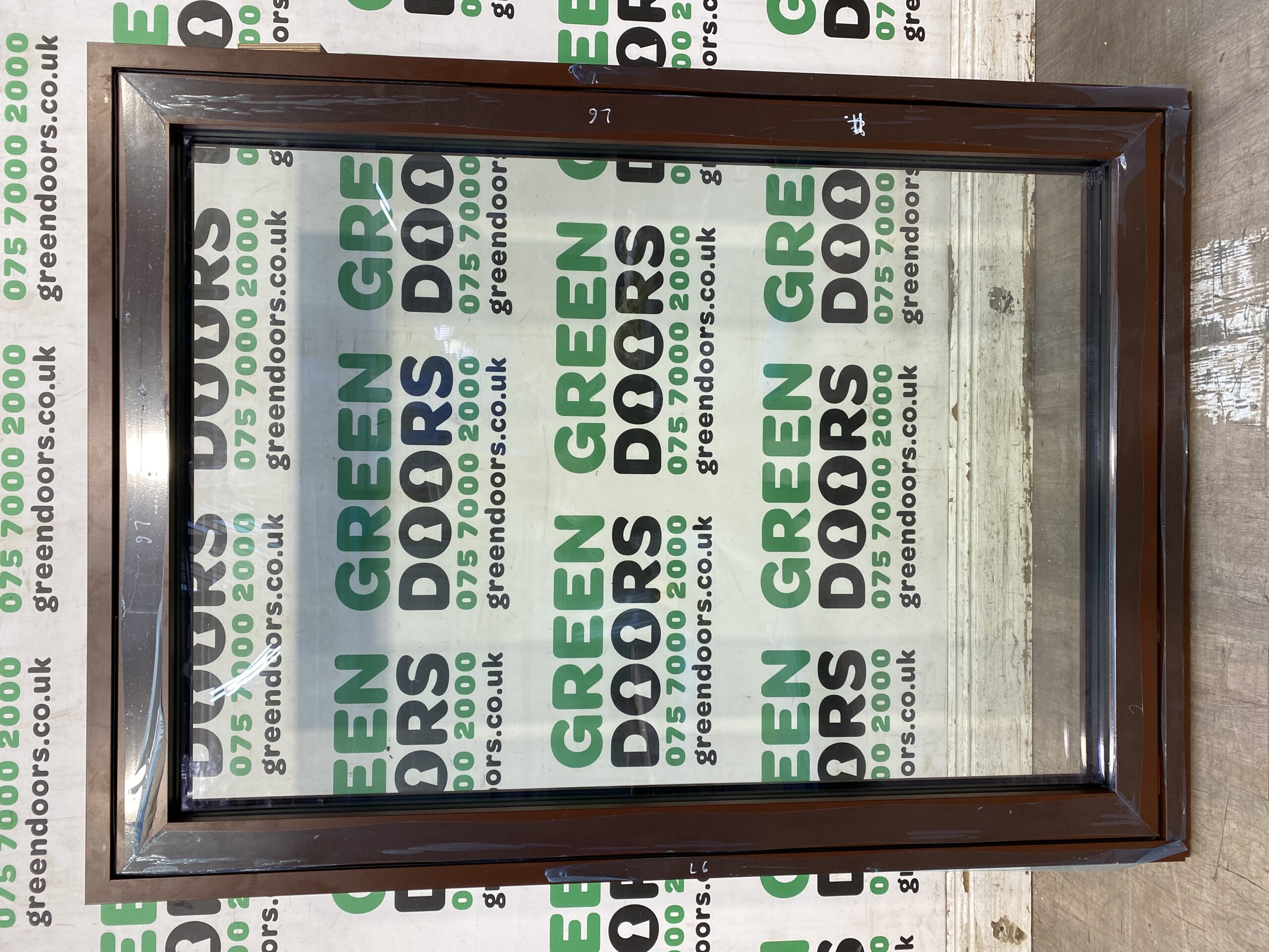 WOODEN TOP HUNG WINDOW KLOEBER TRIPLE GLAZED OUTWARDS EXTERNAL EXTERIOR BRAND