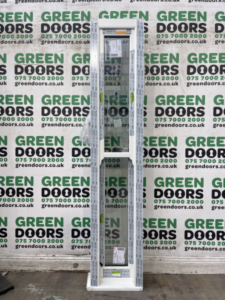THIN NARROW SASH WINDOW EXTERNAL UPVC BOX SASH SIDELIGHT SIDE PANEL EXTERIOR