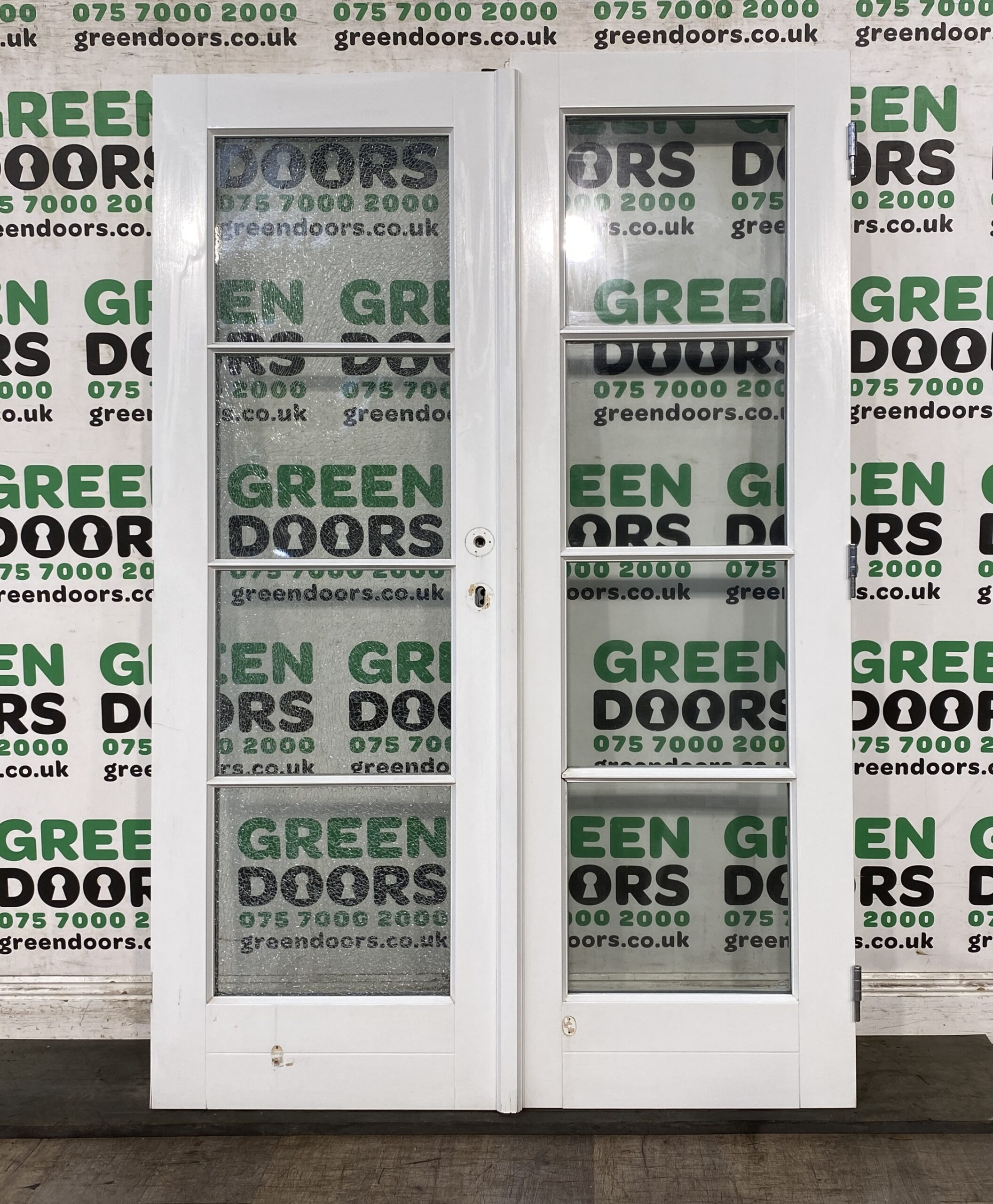 TIMBER WOODEN FRENCH DOORS SINGLE FIXED WINDOWS GEORGIAN BARS EXTERNAL EXTERIOR