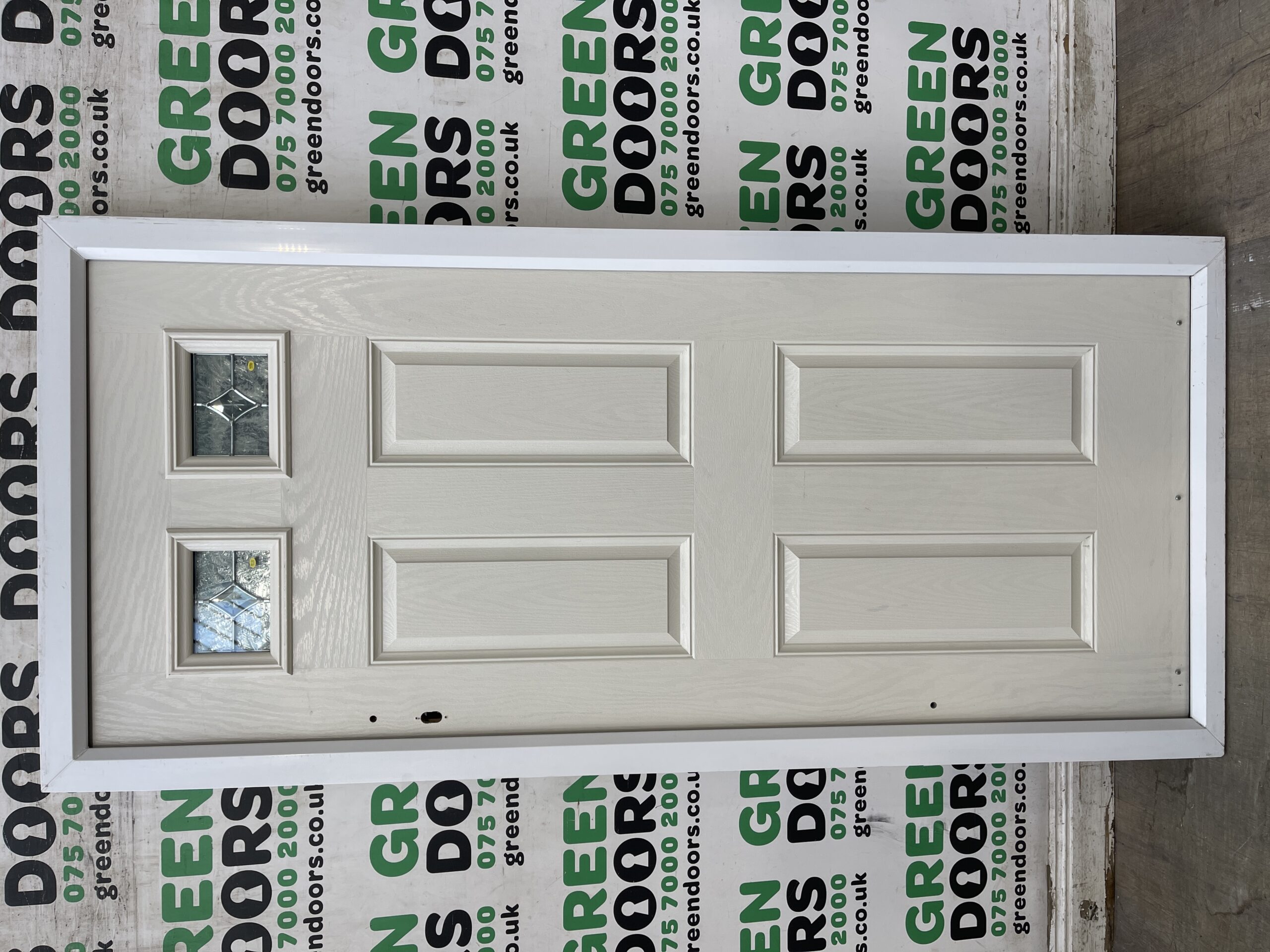 Cream Composite Front door