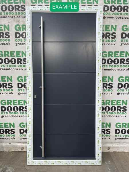 Grey Composite Front door