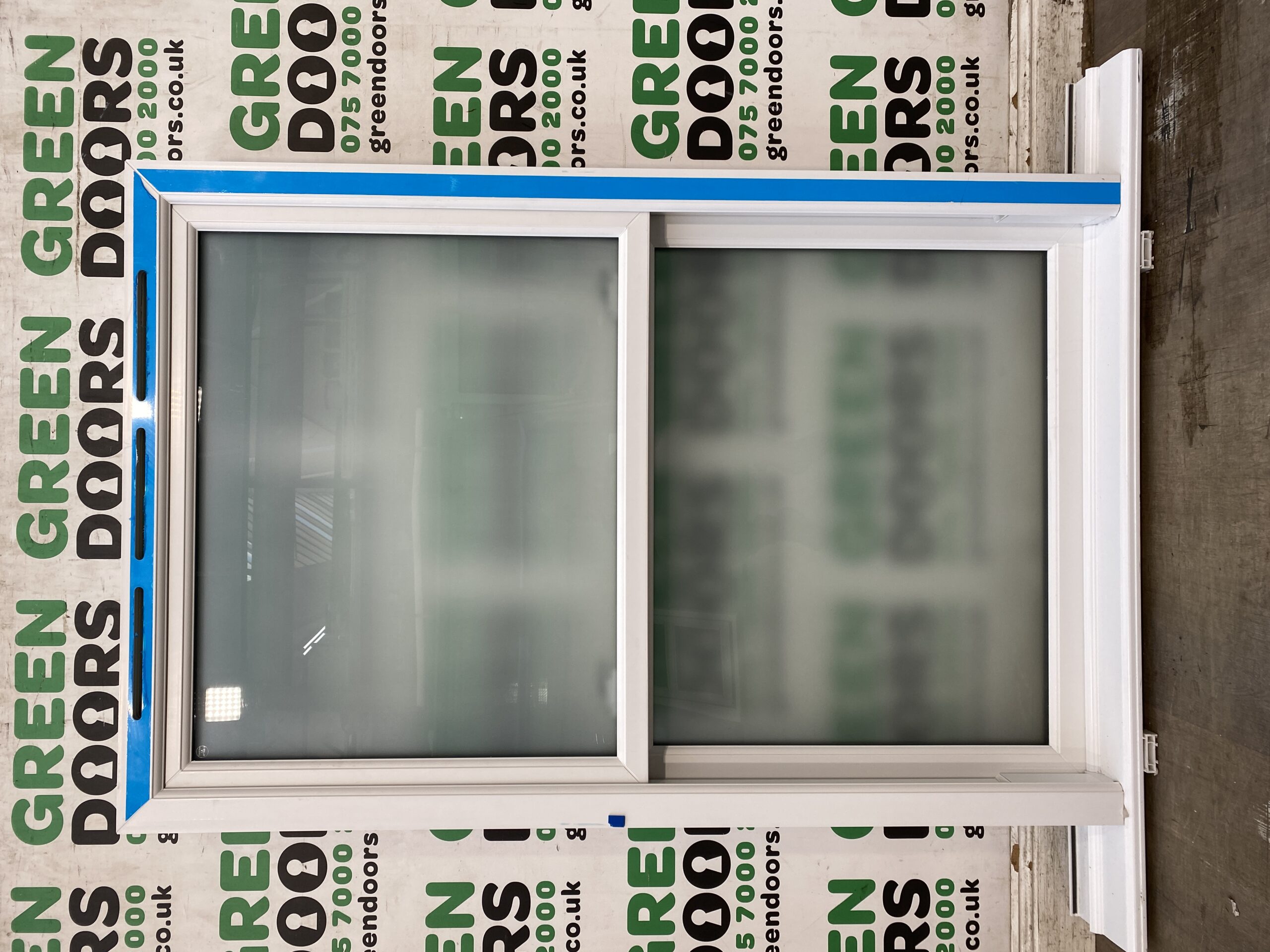 FROSTED GLASS SASH WINDOW CASEMENT EXTERNAL EXTERIOR DOUBLE GLAZED SLIDING NEW