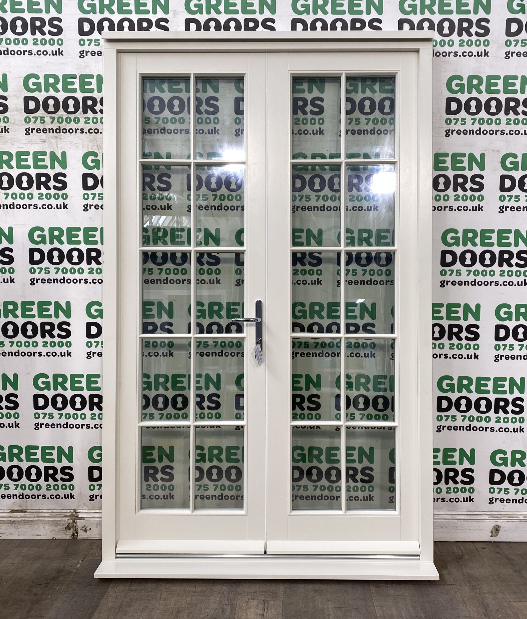 Wooden French doors