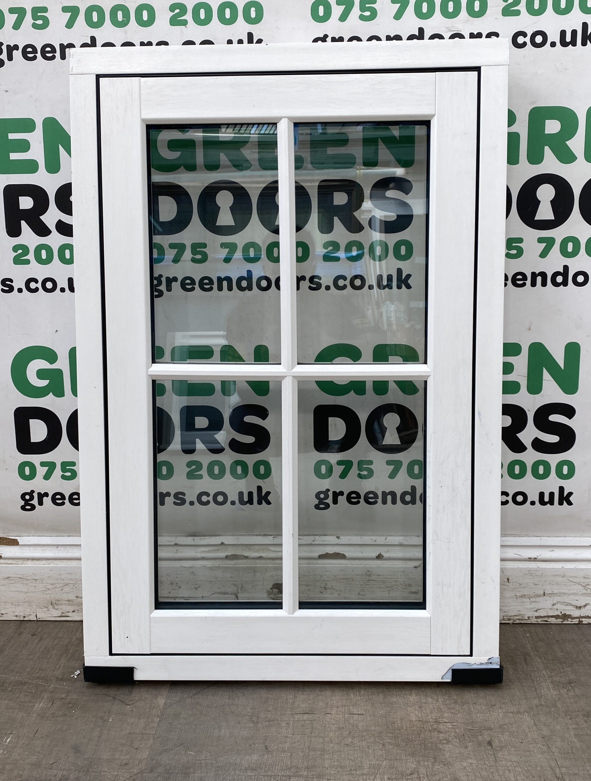 SMALL TINY CASEMENT WINDOW GEORGIAN BARS HERITAGE EXTERNAL WHITE UPVC EXTERNAL