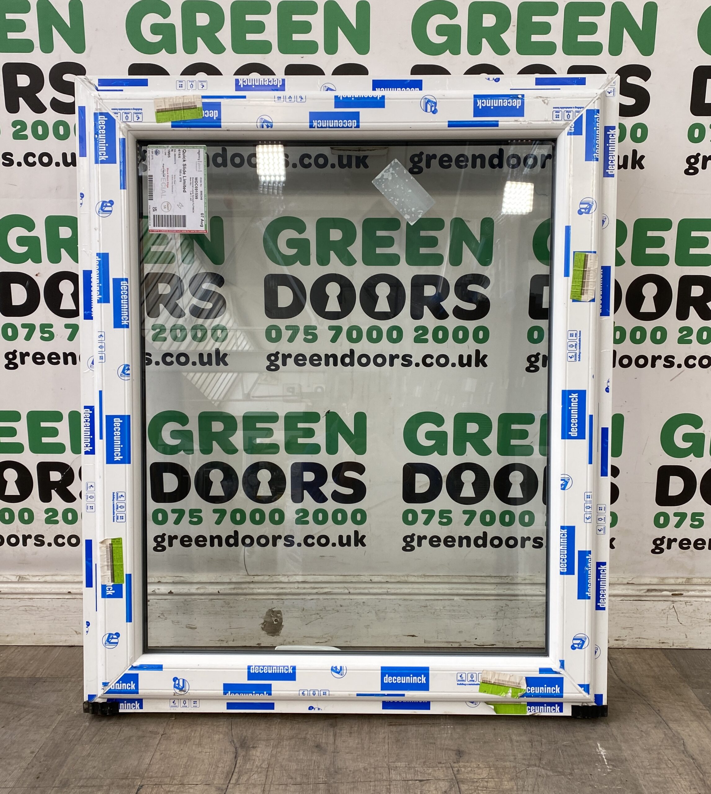 TOP HUNG UPVC WINDOW CASEMENT EXTERNAL OPENING WHITE BRAND NEW DOUBLE GLAZED