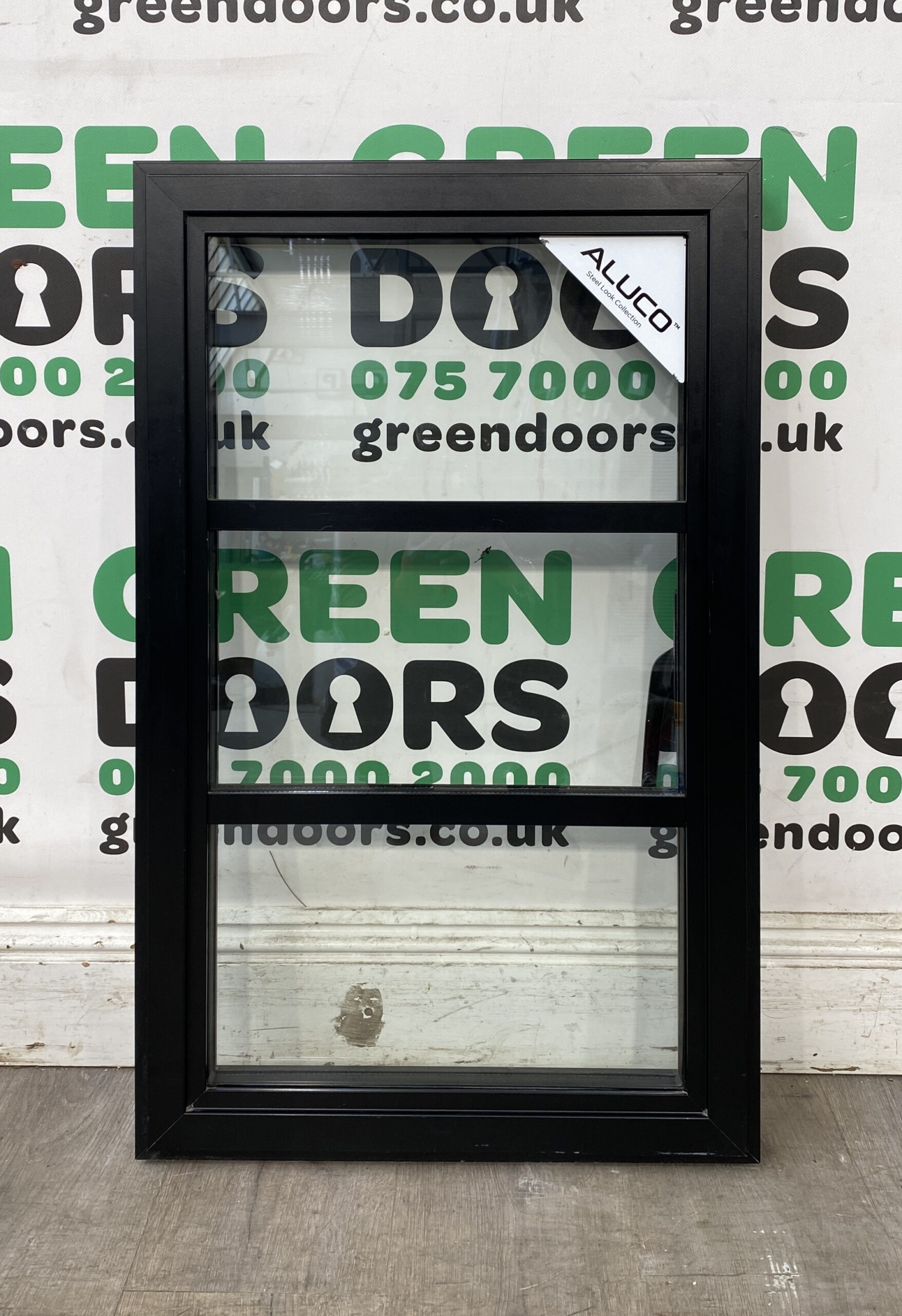 HERITAGE ALUMINIUM CASEMENT WINDOW BLACK ALUCO ASTRAGAL GEORGIAN BARS ALI